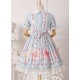 Strawberry Witch Blueberry Dolly Collar Short Sleeve One Piece